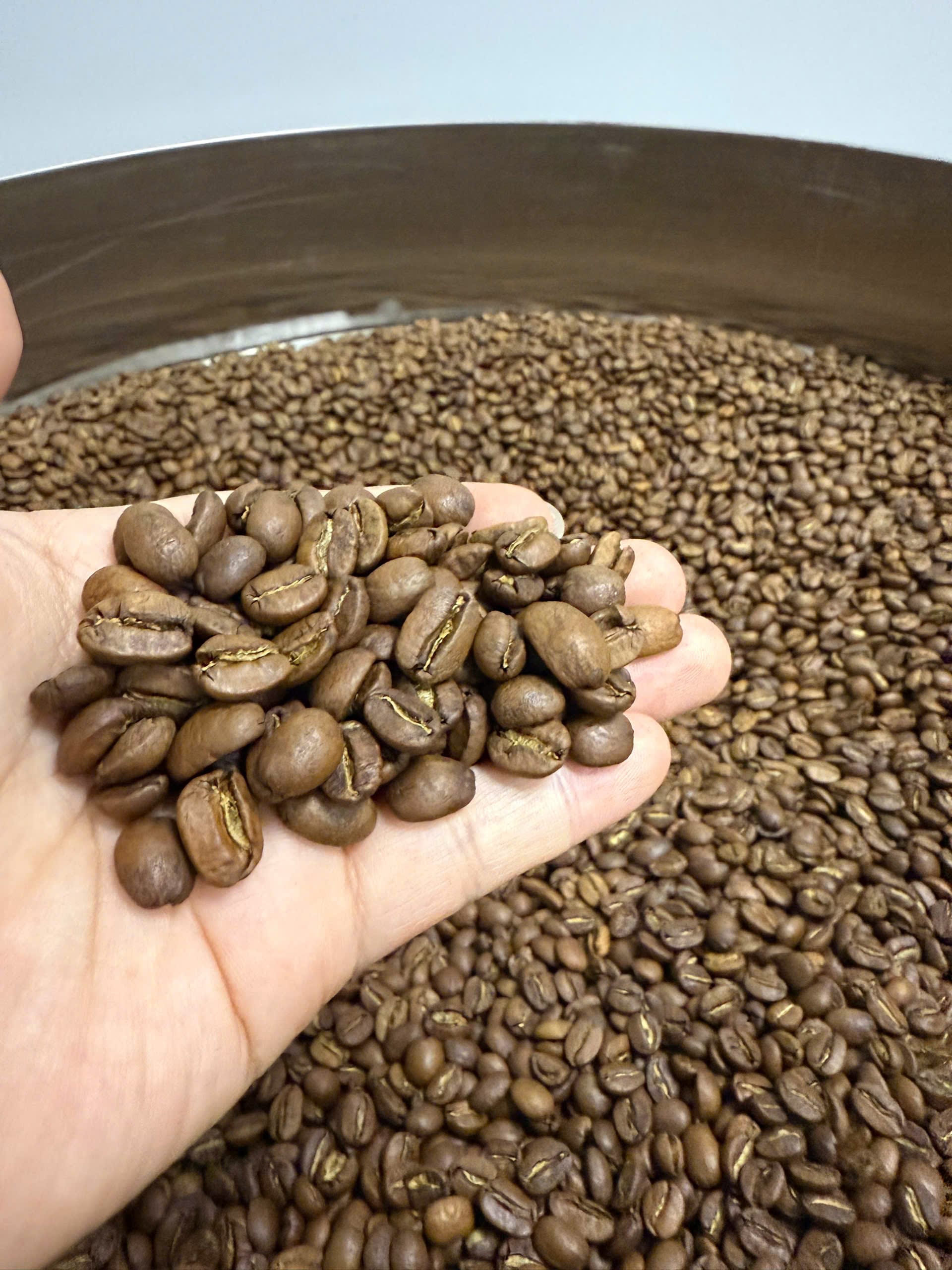 Roasted and ground coffee